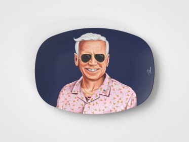 Joe // 10"x14" Serving Platter // Political Gift Idea (Set: Set of 4)