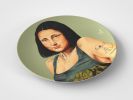 Mona // 10" Round Plate // Artist Gift Idea