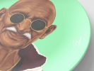 Mahatma // 10" Round Plate // Spiritual Gift Idea