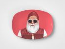 Santa Claus // 10"x14" Serving Platter // Christmas Gift Idea