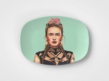 Frida Kahlo // 10"x14" Serving Platter // Famous Artist Gift Idea (Set: Set of 4)