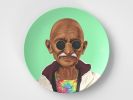 Mahatma // 10" Round Plate // Spiritual Gift Idea