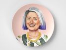 Hillary // 10" Round Plate // Political Gift Idea