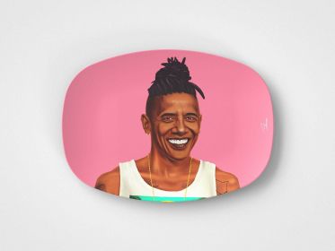 Barack // 10"x14" Serving Platter // Political Gift Idea (Set: Single Platter)