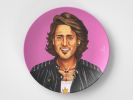 Justin // 10" Round Plate // Political Gift Idea