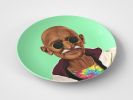 Mahatma // 10" Round Plate // Spiritual Gift Idea